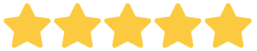 Avaliação de cinco estrelas